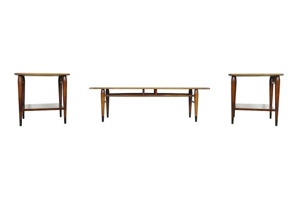 Living Room - Mid Century Lane Alta Vista Walnut Coffee & End Table Set