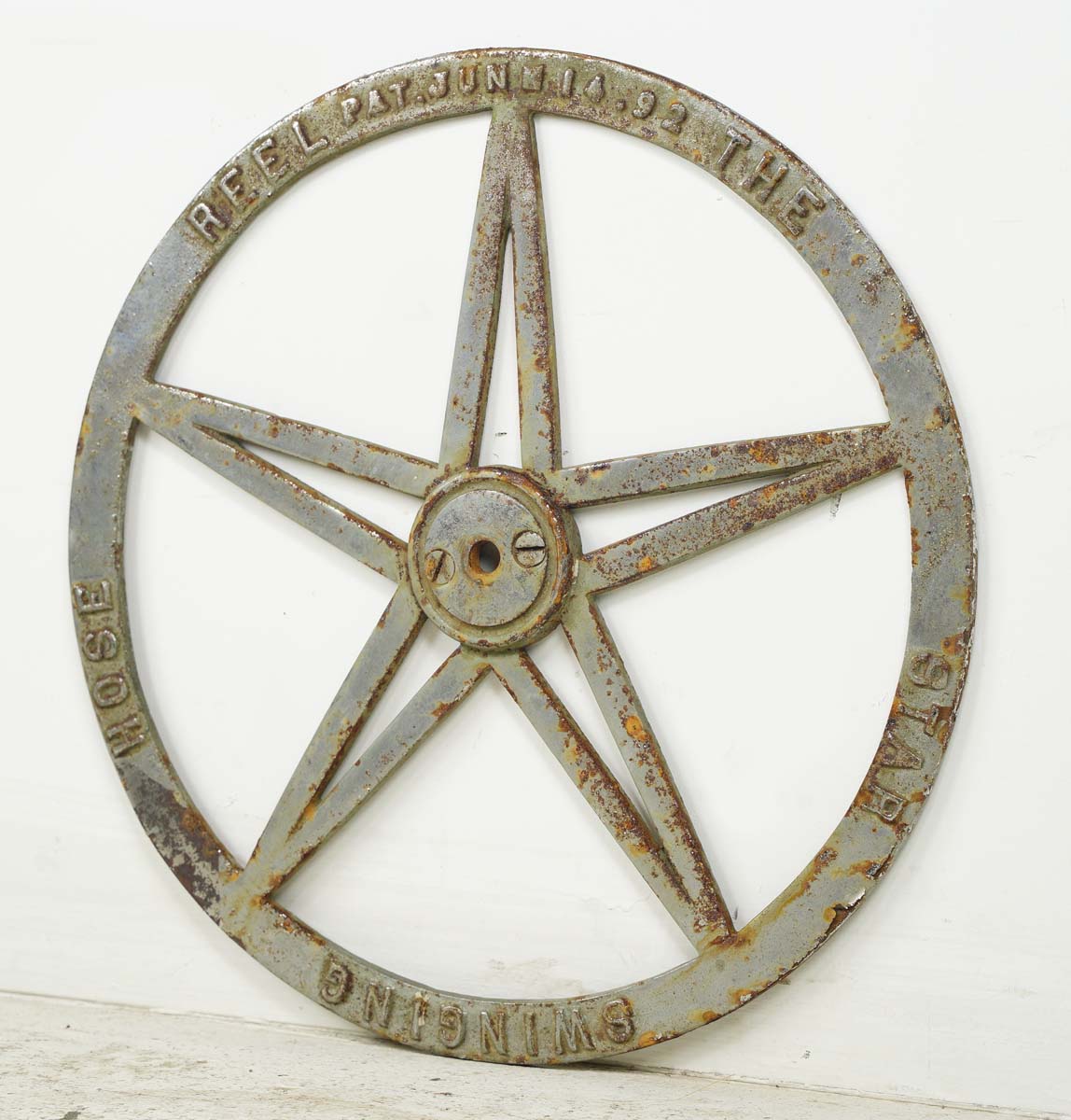 Metal art compass rose