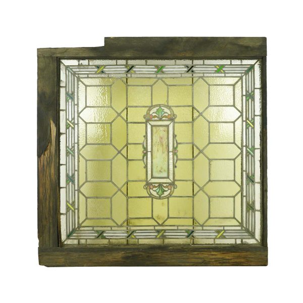 Stained Glass - Stained Glass Skylight from Horn and Hardart Building Baltimore Maryland