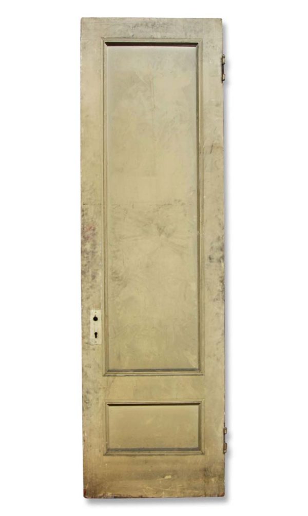 Standard Doors - Antique 2 Pane Wood Passage Door 101.125 x 29.875