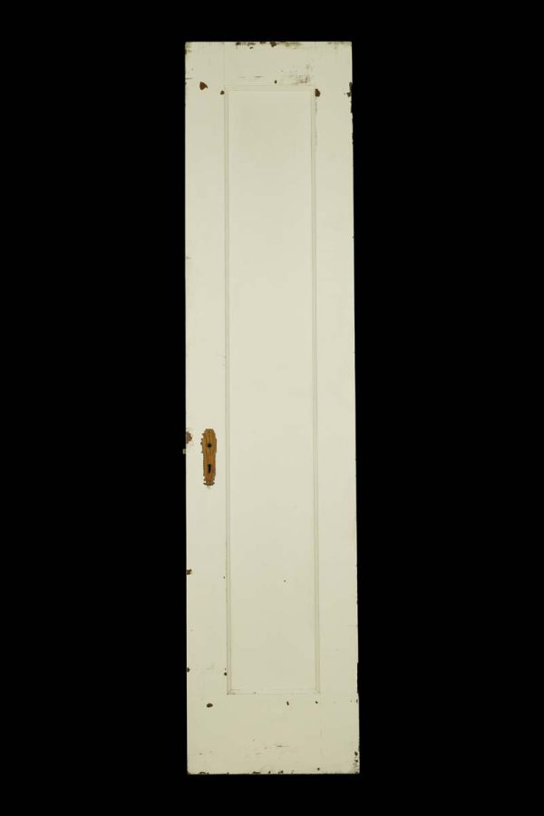 Standard Doors - Narrow Vintage Single Panel Pine Door 76.875 x 17.75