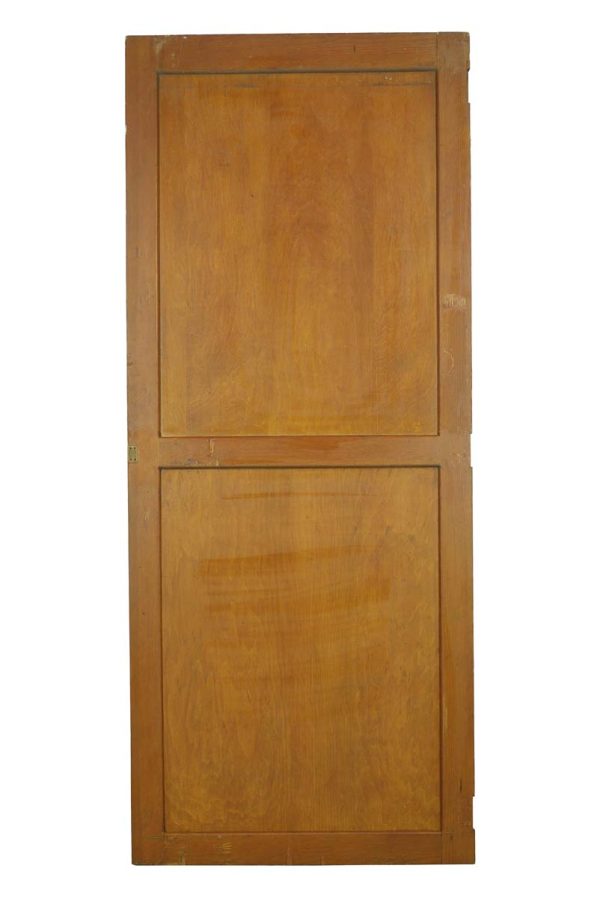 Standard Doors - Vintage 2 Pane Medium Tone Wood Pine Door 72.5 x 31