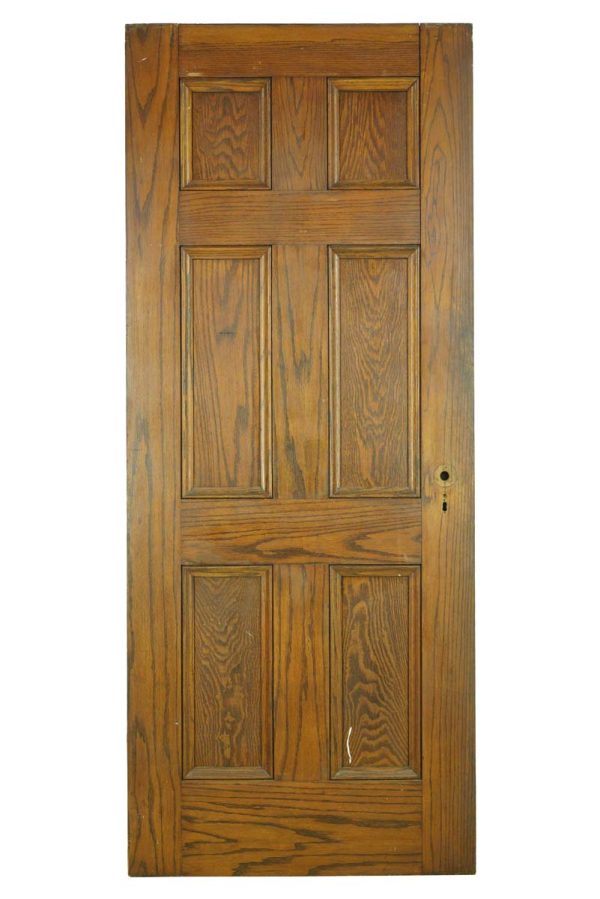 Standard Doors - Vintage 6 Pane Wood Pine Passage Door 79 x 32