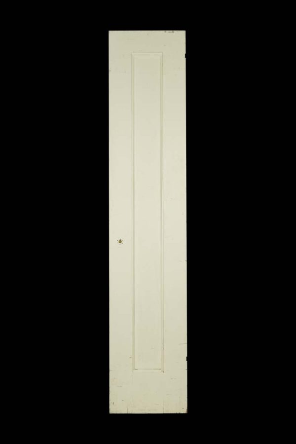 Standard Doors - Vintage Full 1 Pane White Painted Pine Passage Door 83.25 x 16.875