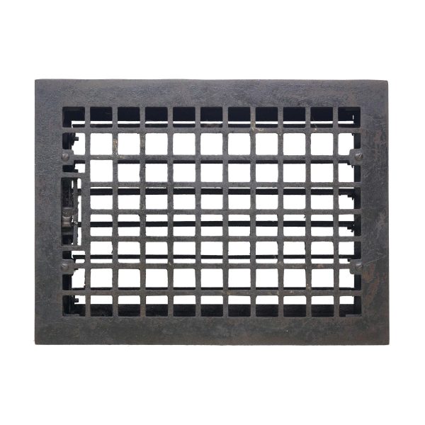 Heating Elements - Reclaimed Steel Square Cut Out Floor Register Vent Cover