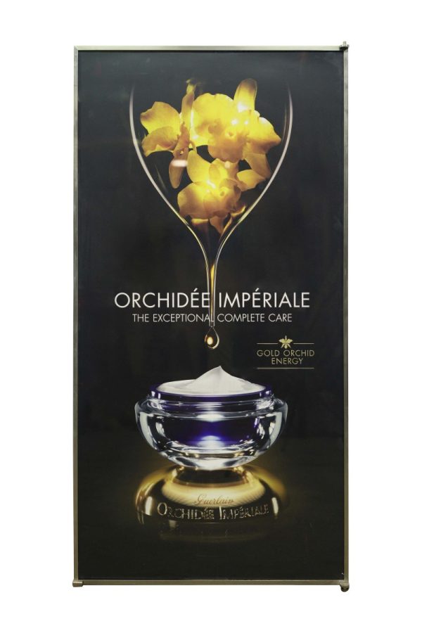 Posters - Waldorf Astoria Guerlain Orchidee Imperiale Skincare Advertisement Poster