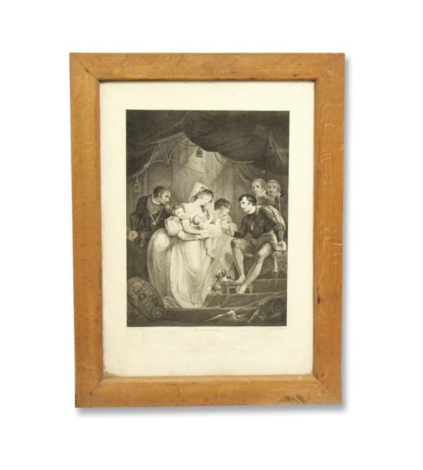 Prints  - Wood Framed Shakespeare King Henry VI Third Part Print