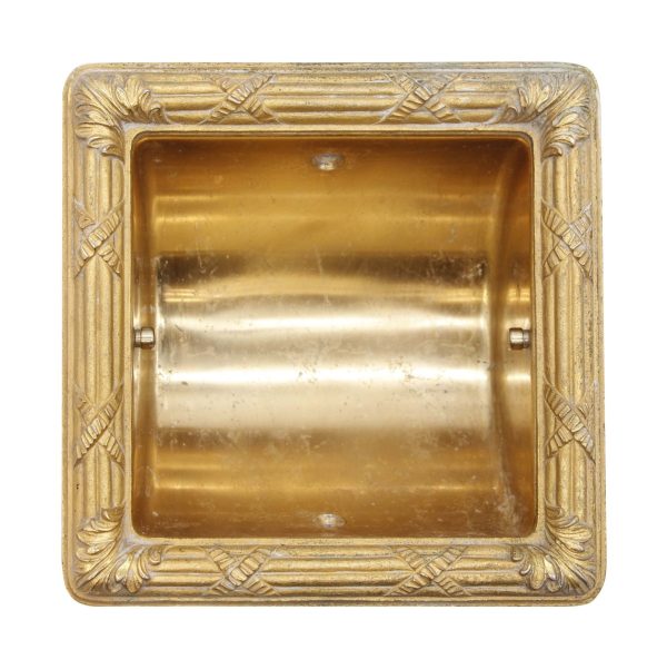 Bathroom - Vintage Sherle Wagner Gold Gilded Hallmack Toilet Paper Holder