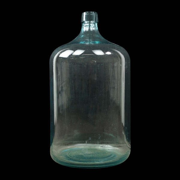 Bottles & Jars - Vintage Blue Glass 5 Gallon Carboy Bottle Jug