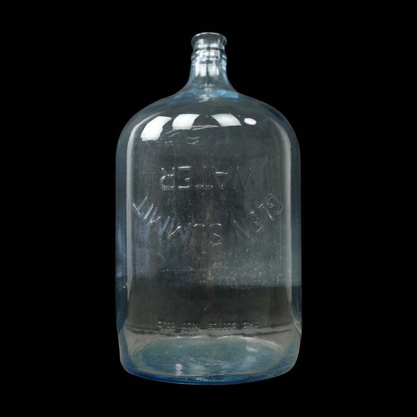 Bottles & Jars - Vintage Blue Glass Glen Summit 5 Gallon Carboy Bottle Jug