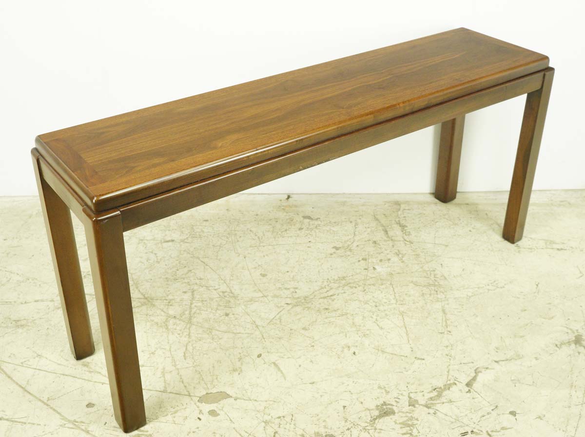 Vintage Lane Walnut 3 Piece Console End Table Set Olde Good Things