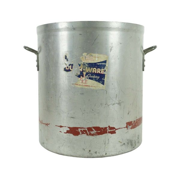 Flea Market - Reclaimed Restaurant Stock Aluminum 100 qt Commercial Pot