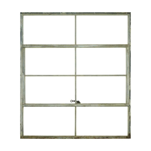 Reclaimed Windows - Reclaimed 8 Pane Steel Commercial Window Frame