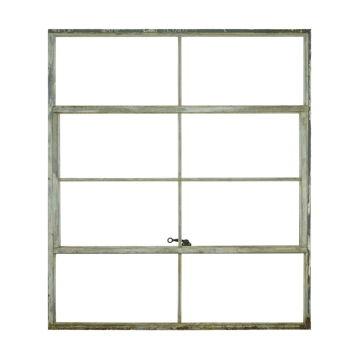Reclaimed 8 Pane Steel Commercial Window Frame | Olde Good Things