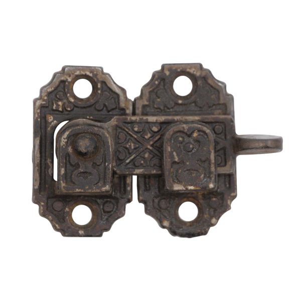 Window Hardware - Antique 2.5 in. Cast Iron Aesthetic Shutter Window Latch