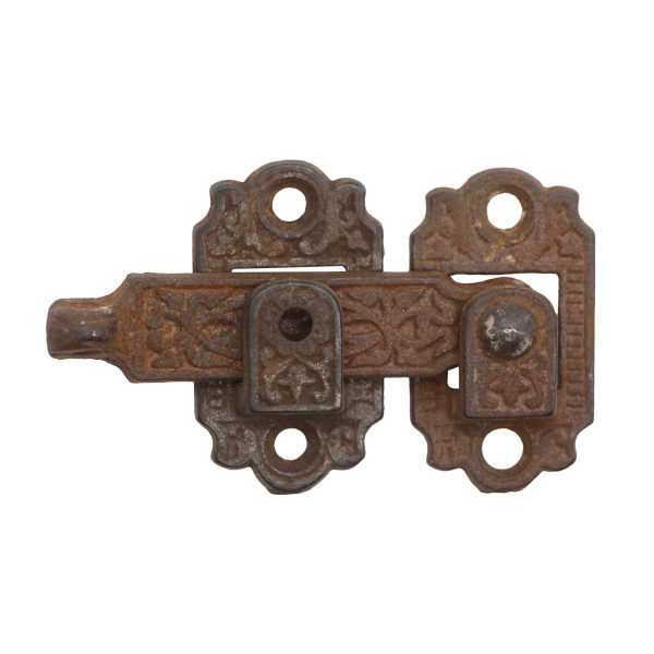 Window Hardware - Antique 2.875 in. Cast Iron Aesthetic Window Shutter Latch