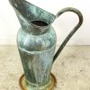 Bins & Tubs - European Patina Copper Jug with Extended Handle