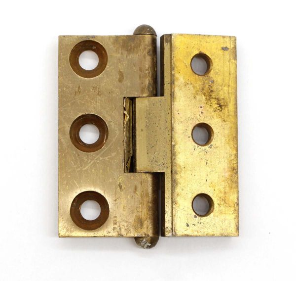 Door Hinges - Vintage 4 x 3.5 Cast Brass Butt Door Hinge