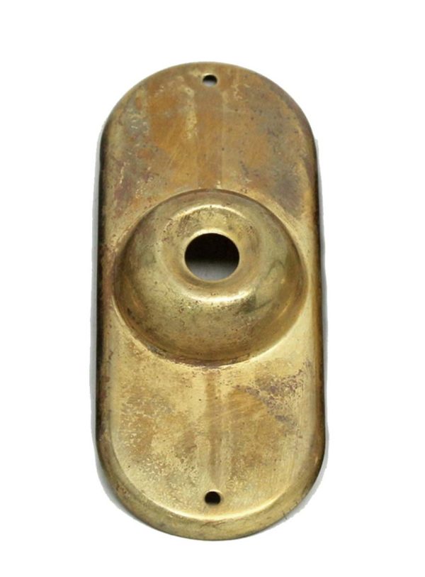 Knockers & Door Bells - Old New Plain Brass Door Bell Plate