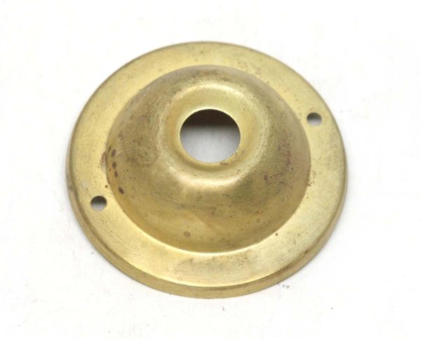Knockers & Door Bells - Olde New Stock 2.25 in. Circular Brass Doorbell Cover