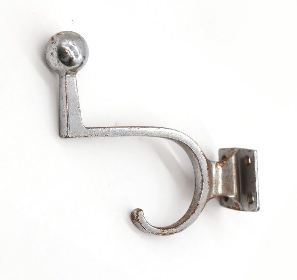 Single Hooks - Vintage European Chromed Steel Bathroom Wall Hook