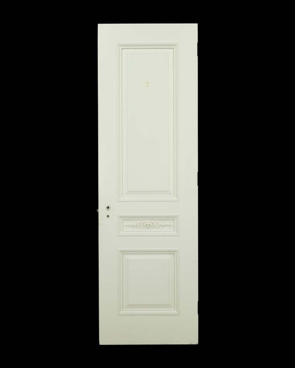 Standard Doors - Well Crafted French 3 Pane White Poplar Passage Door 84 x 26