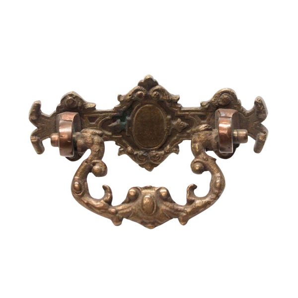 Cabinet & Furniture Pulls - Vintage 3.75 in. French Bronze Drawer Bail Pull
