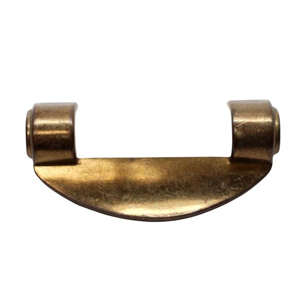 Cabinet & Furniture Pulls - Vintage 4 in. Traditional Brass Bin Drawer Pull