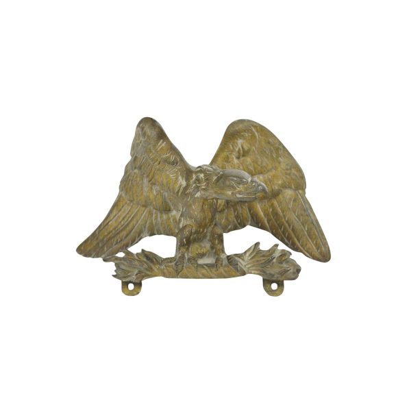 Decorative Metal - Vintage Brass Eagle Wings Spread Furniture Casting