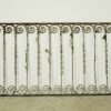 Railings & Posts - Reclaimed 13 ft Wrought Iron Curled Detail Balcony Railing