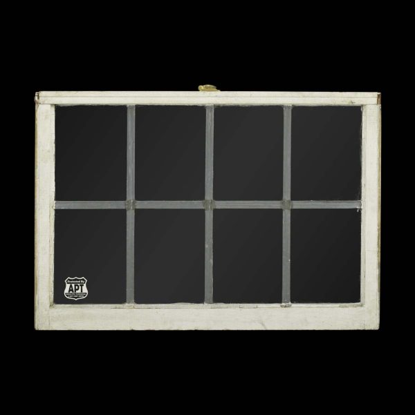 Leaded Glass - Reclaimed 8 Pane Leaded Glass Sash Window 44 x 29.75