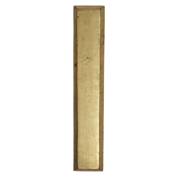 Push Plates - Antique Classic 14.75 in. Cast Brass Beveled Door Push Plate