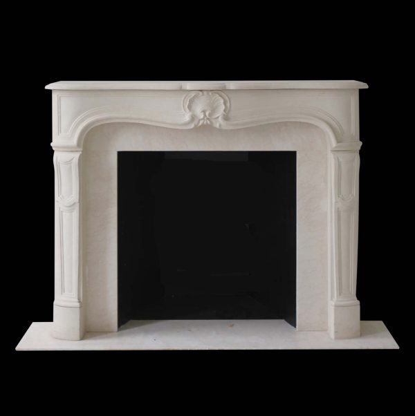 Waldorf Astoria - Waldorf Astoria French Style Composite Mantel with Shell Motif