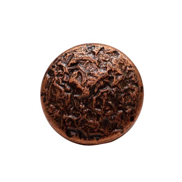 Cabinet & Furniture Knobs - Arts & Crafts 1.25 in. Copper Plated Drawer Cabinet Knob
