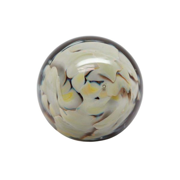 Cabinet & Furniture Knobs - Blown Glass Swirl Ball 1.75 in. Drawer Cabinet Knob