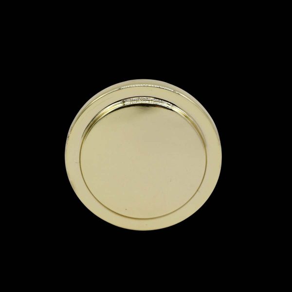 Cabinet & Furniture Knobs - Olde New Stock 1.25 in. Amerock Polished Brass Cabinet Knob