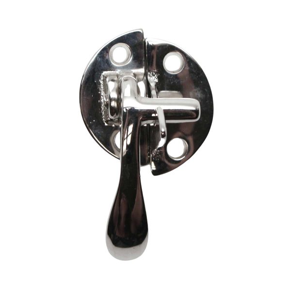 Cabinet & Furniture Latches - Ice Box Chrome Plated Left Hand Cabinet Latch