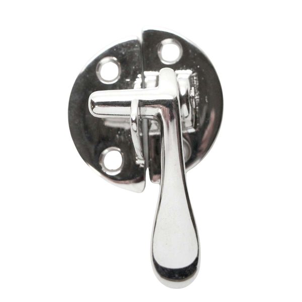 Cabinet & Furniture Latches - Ice Box Chrome Plated Right Hand Cabinet Latch
