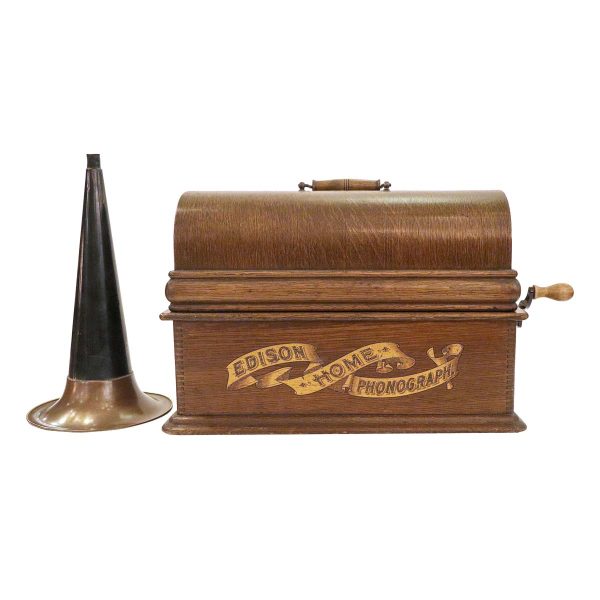 Musical Instruments - Antique Edison Home Phonograph c. 1903