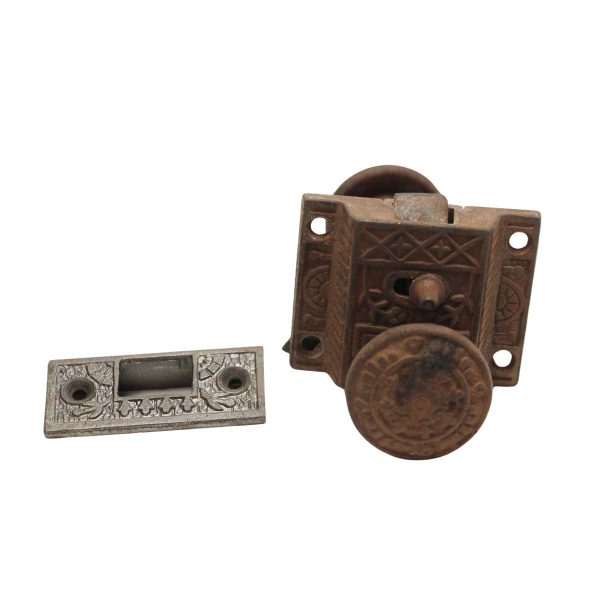 Other Hardware - Antique Aesthetic Cast Iron Double Sided Screen Door Latch