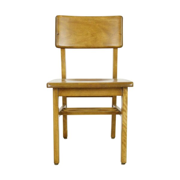 Seating - Vintage Mid Century Solid Maple Chair