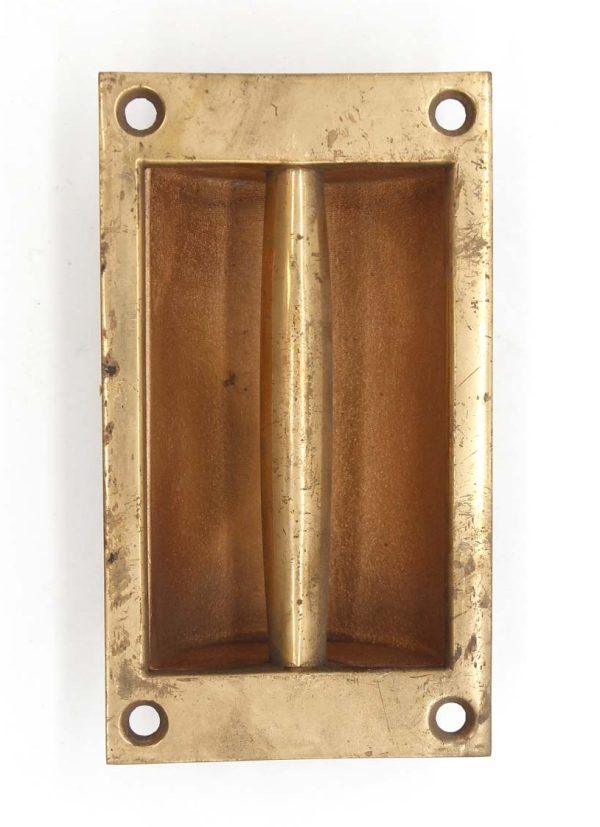 Door Pulls - Copper Finish Brass Recessed Door Handle