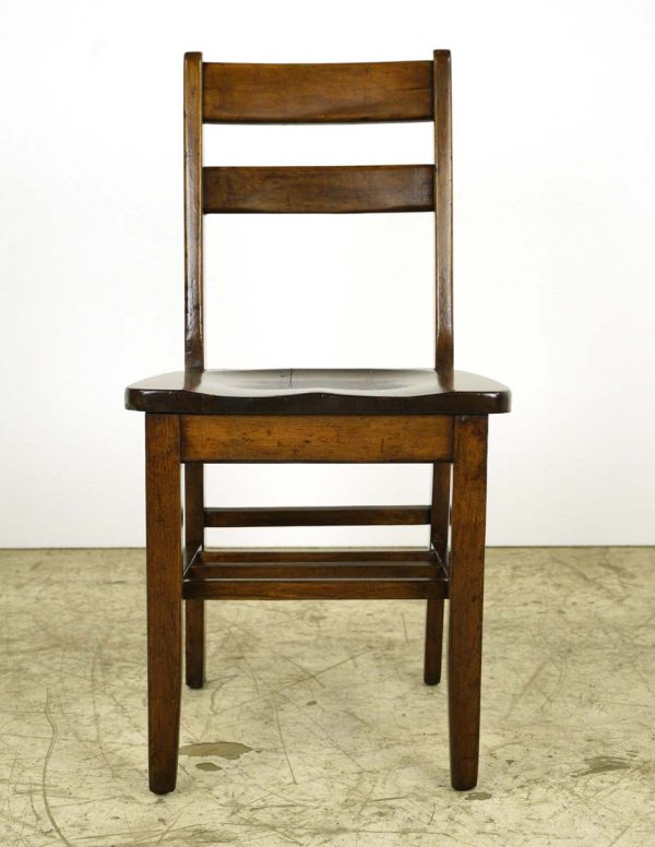 Seating - Vintage 29.5 in. Dark Tone Maple Children's Chair