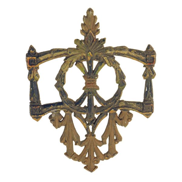 Applique - Antique Bronze Victorian Wreath Applique