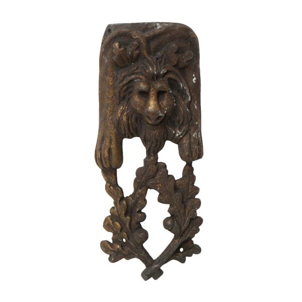 Applique - Bronze Figural Furniture Applique with Lion Head