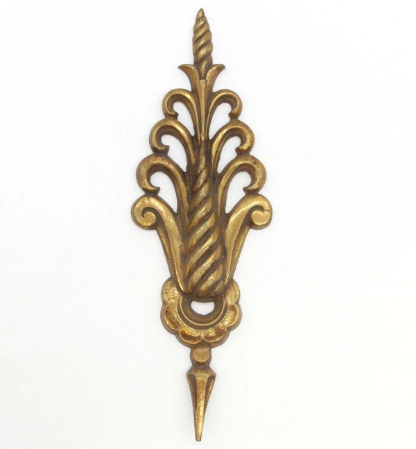 Applique - Vintage French Brass Ornate Applique