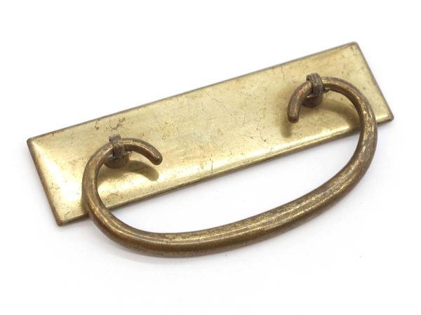 Cabinet & Furniture Pulls - Vintage 6 in. Mid Century Steel Bail Drawer Pull