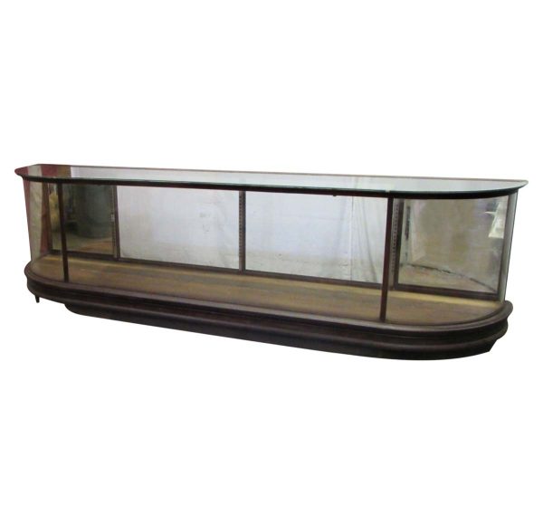 Commercial Furniture - Antique B. Altman Glass Front Curved Display Showcase