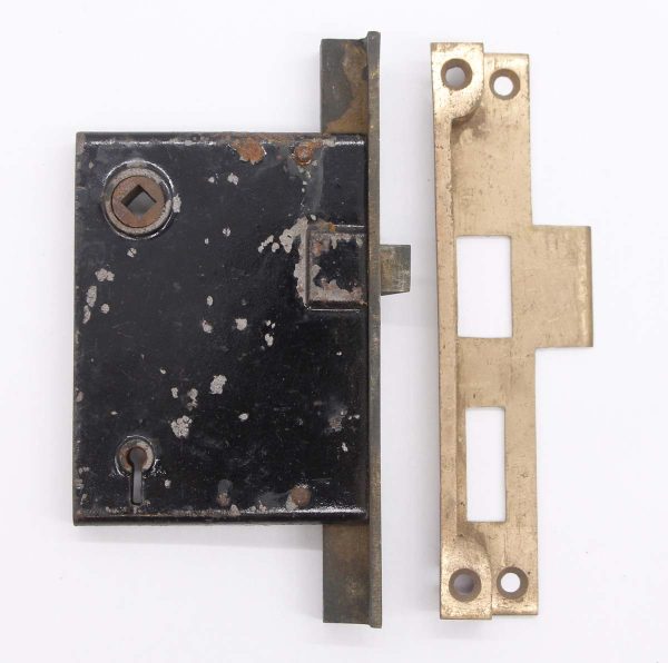 Door Locks - Sargent Brass Rabbet French Door Mortise Lock
