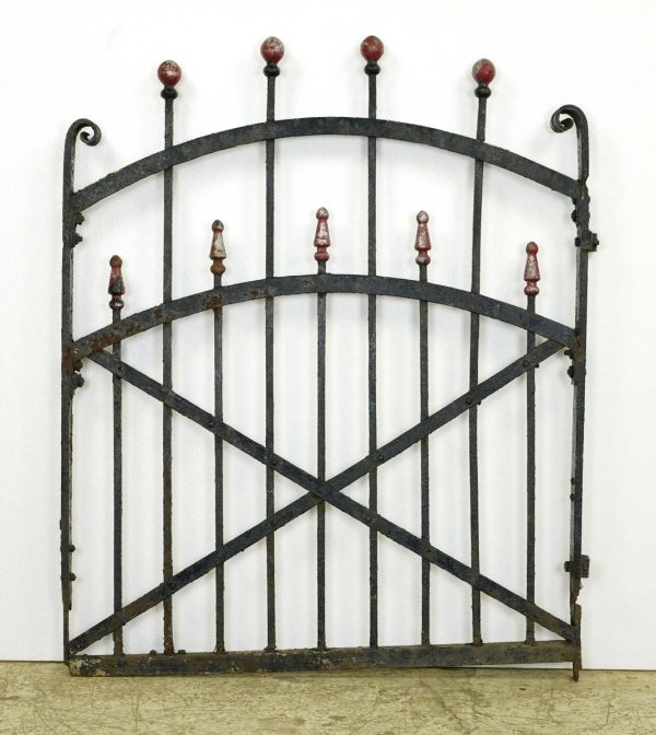 Gates - Reclaimed 37 in. Cast Iron Arched Garden Gate